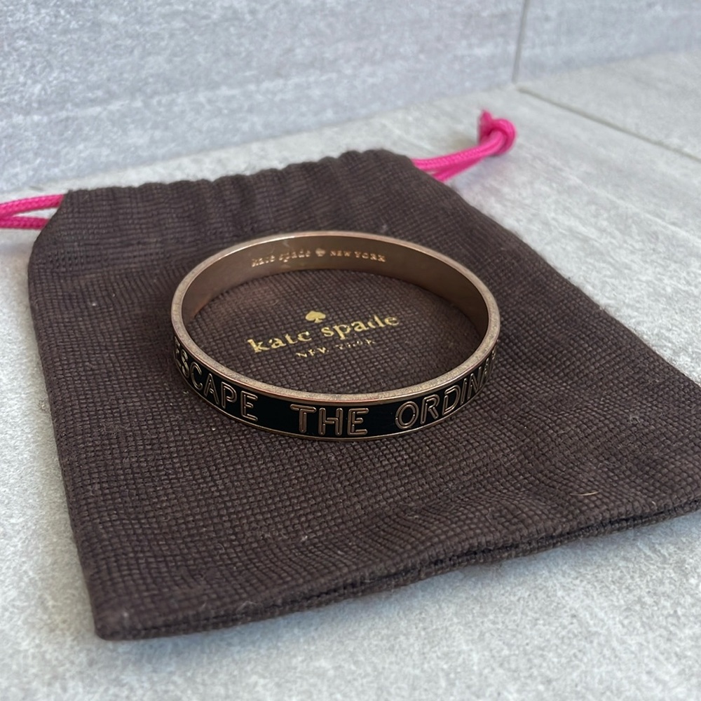 Kate Spade “escape the ordinary” bracelet